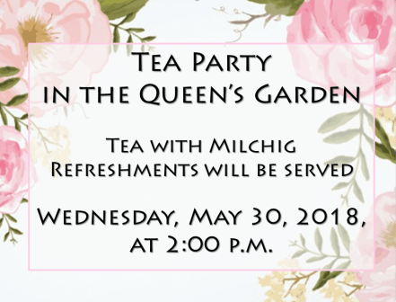 Garden Tea Party Sign Image